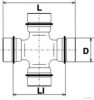 HERTH+BUSS JAKOPARTS J2921000 Joint, propshaft